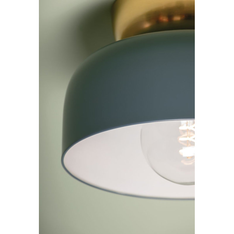 Batya 1 Light Flush Mount by Zoe Feldman x Mitzi, 8.75"H x 8.75"W x 13"D