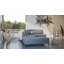 Andy Modern corner sofa with sleeping function and footstool-89496215
