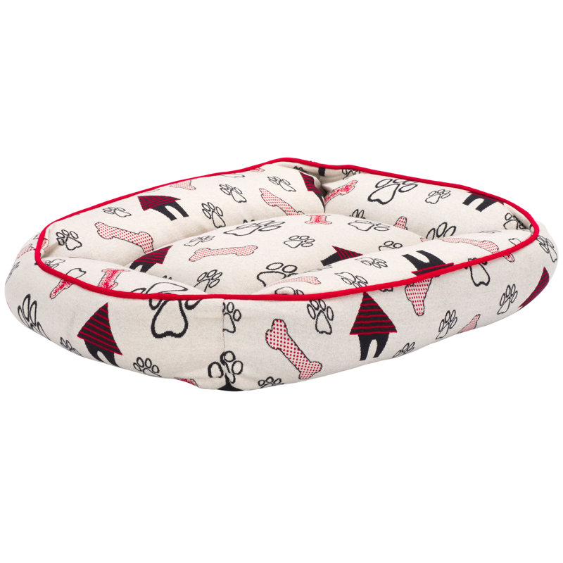 Edlef Cotton Pet Bed, 16" x 24"