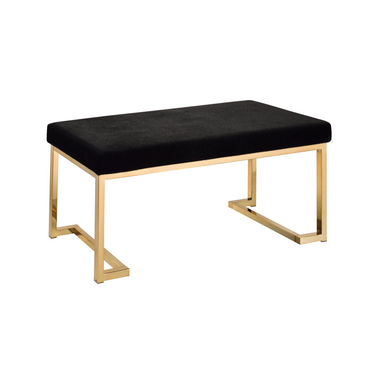 Bench With C Metal Base