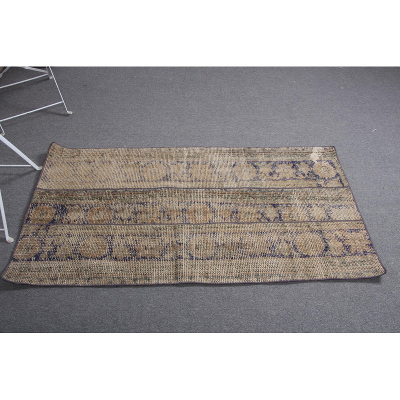 Vintage Turkish Anatolian Luxury Small Patchwork Rug Tone Made of Wool
