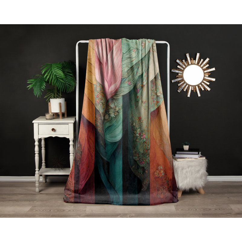 Throw Blanket, 50" W x 60" L