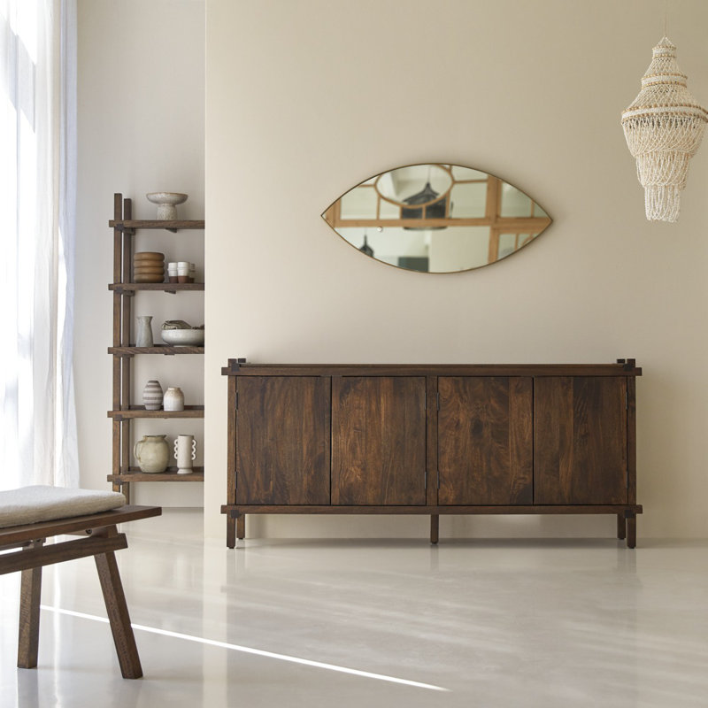 Arko 74.8'' W Solid Wood Sideboard