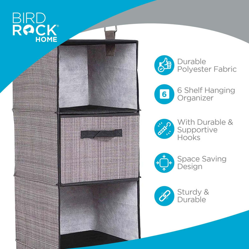 BirdRock Home Fabric Cube Storage
