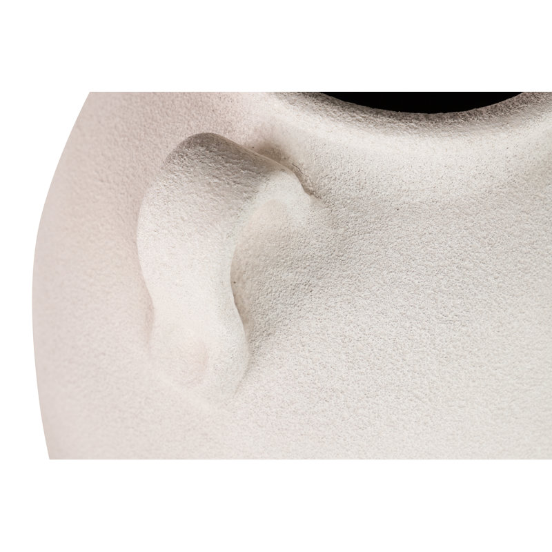 Ceramic / Porcelain Table Vase, 80cm H x 30cm W x 30cm D, White