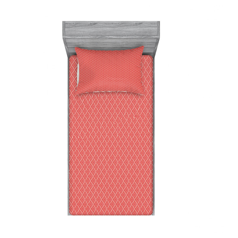 Twin Yellow Polka Dot Microfiber Sheet Set