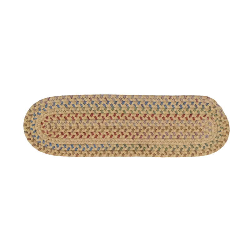 Tapis d'escalier en laine Aiden-Jay Premier, Naturel