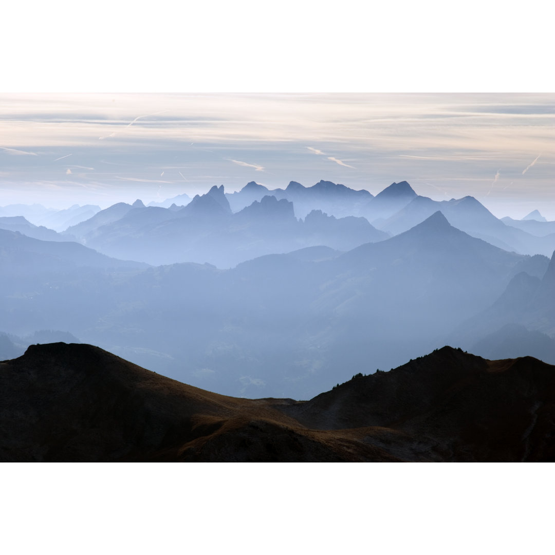 Der Panoramablick von LucynaKoch - Leinwandbild