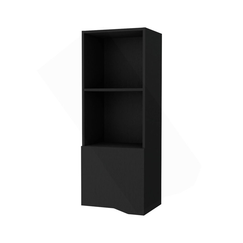 Wenge Wall Cabinet With One Door, Wenge