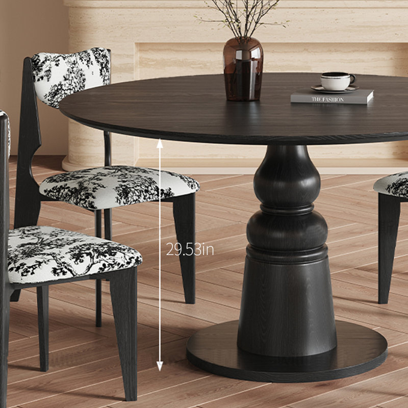 Ensemble de table de salle à manger, H 29,53 po x L 43,31 po x l 43,31 po