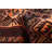 Teimani Black, Red Rug 3'11" x 6'7"
