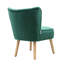 Abrahms Velvet Accent Chair