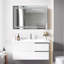 40"x24" Led Bathroom Vanity Mirror,backlit And Front Lit,multifunction,wall Mounted,gun Ash-986397382