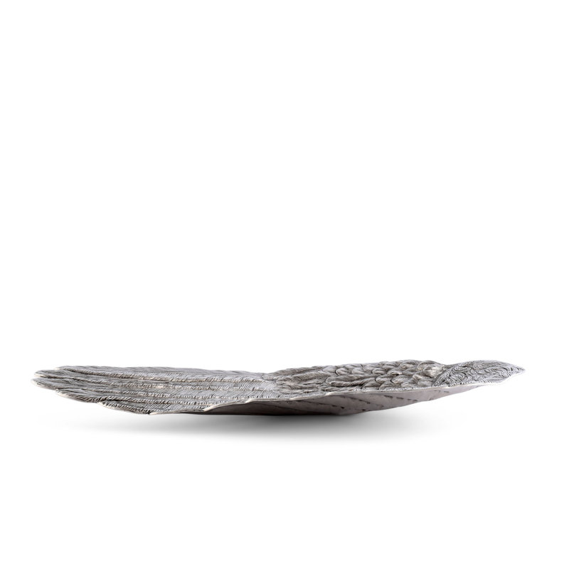Song Bird Metal Decorative Tray