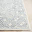 Tapis gris / ivoire en laine / coton touffeté à la main Kestyn-1647034670
