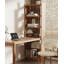 Bureau rectangulaire en bois massif Burlywood-116460521