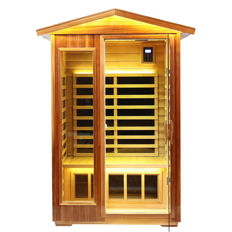 Sauna extérieur pour deux personnes à infrarouge lointain