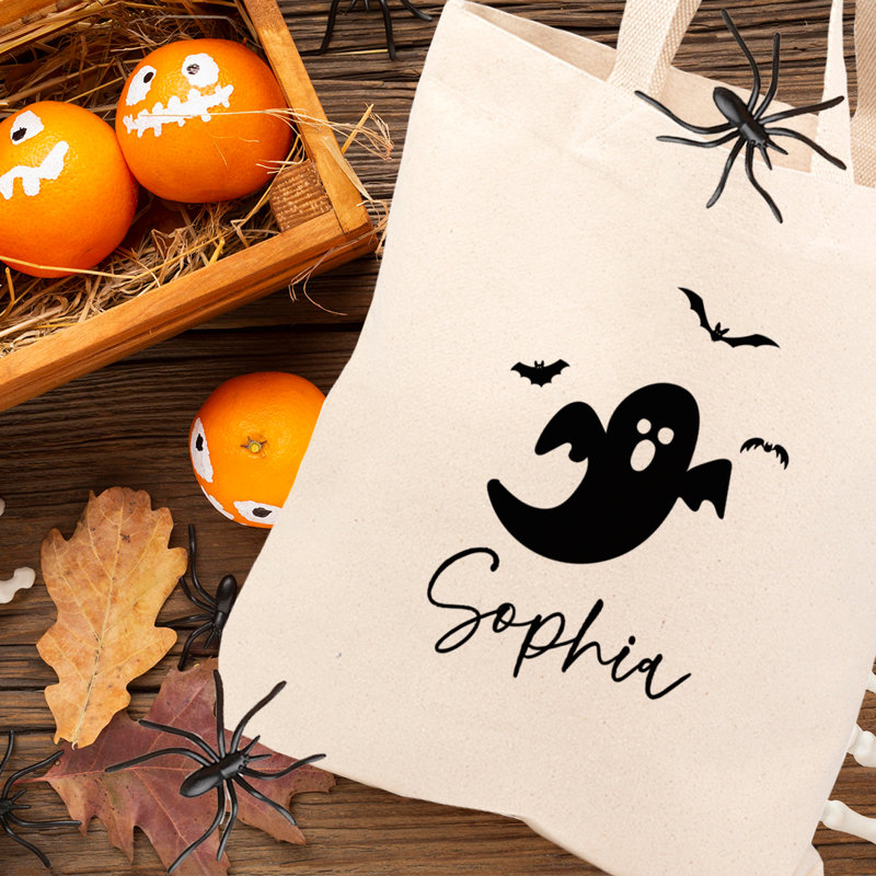Sacs-cadeaux jetables d'Halloween en toile