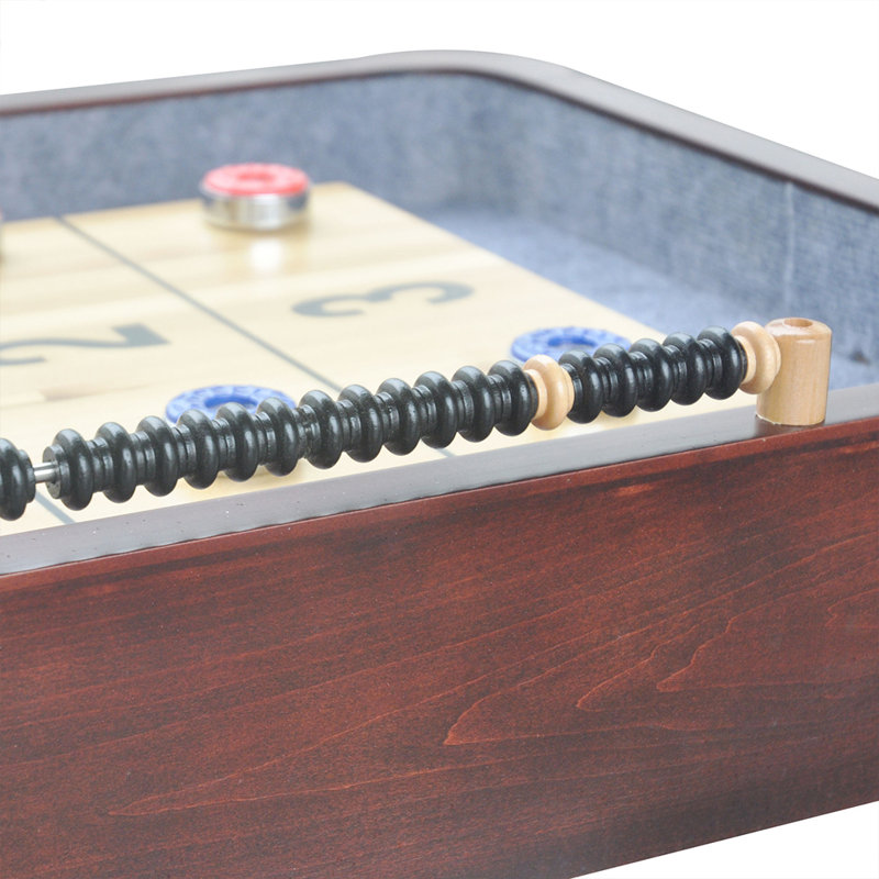 Table de jeu de palets 9 pieds de luxe classique