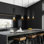 Luminaire suspendu 3 po à DEL Xan - luminaire minimaliste moderne avec éclairage intégré