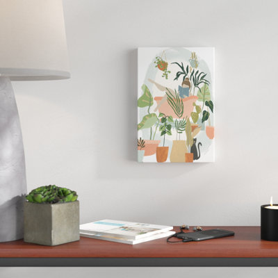 Plant Lady Bath I 1 Piece Painting