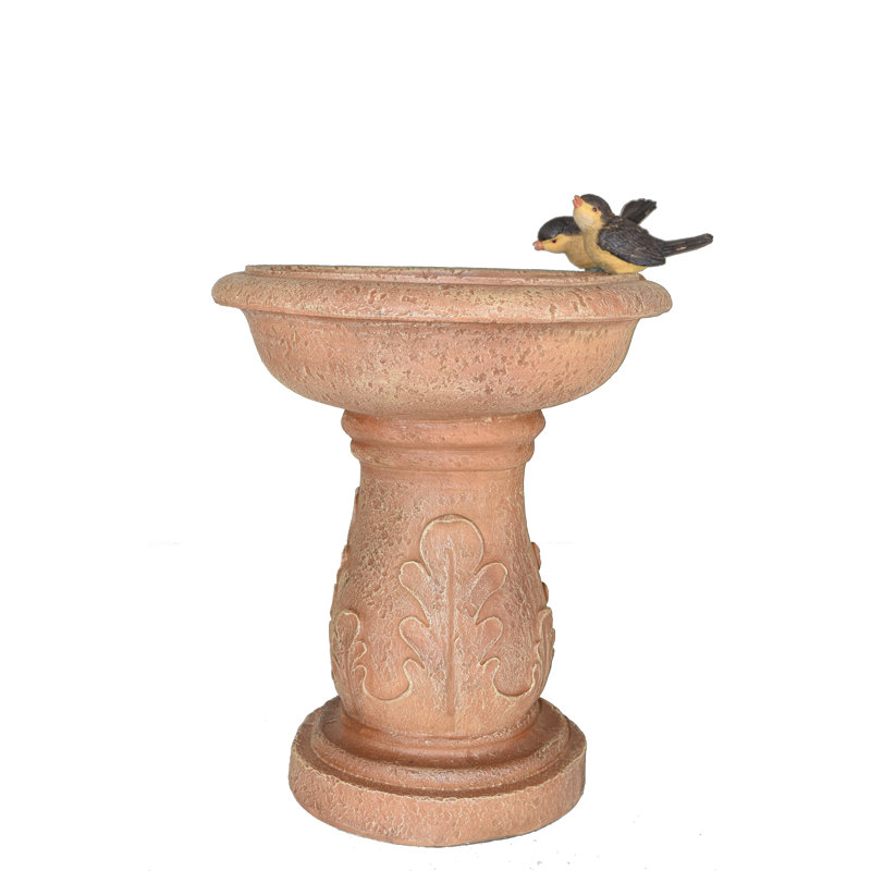 Mccaffrey Resin Birdbath