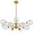 Andi 12 - Light Dimmable Bell Chandelier