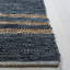 Rider Hand Woven Leather/Cotton/Jute Rug in Beige/Blue-835535226