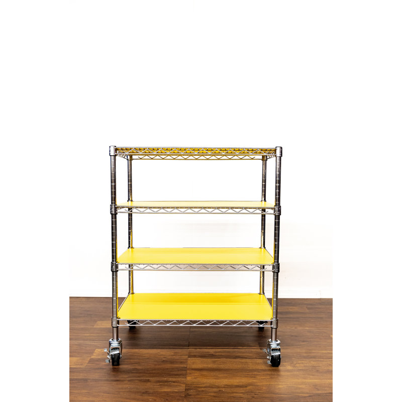 Doublure de tablette en PVC, Jaune, H 0,125 po x l 35 po x P 23,25 po