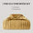 Velvet Comforter Luxury All Season Cozy Velvet Bedding Comforter Sets,Modern Striped Lightweight Fluffy Bedroom Sets 3 Pieces-126230939-126230937