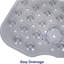 Aspire Homeware Non-Slip Polypropylene Shower Mat with Extra-Thick Suction Cups-653086808-653086813