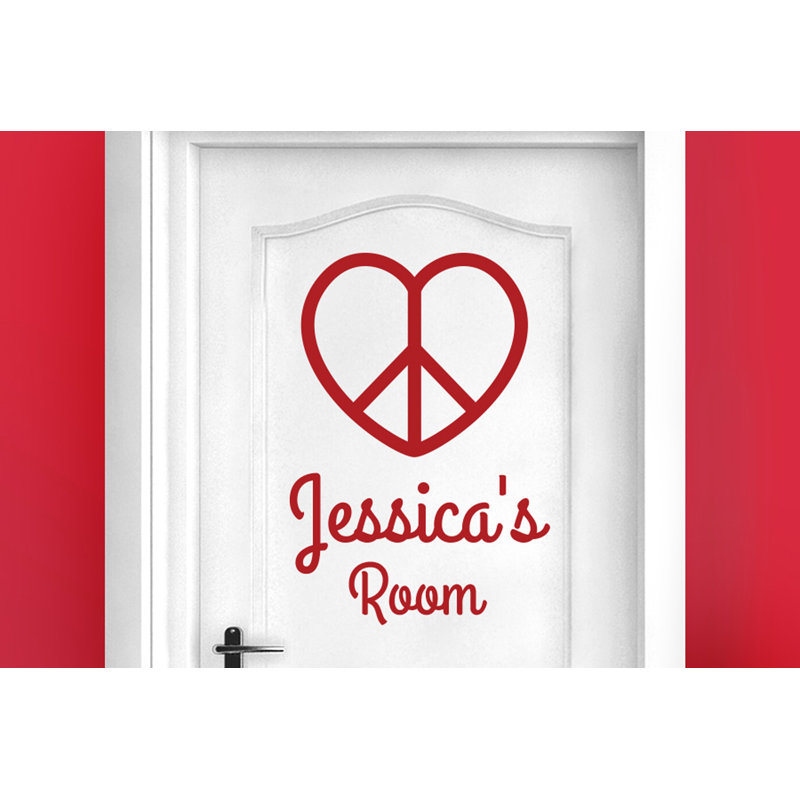 Wall Decal, Dark Red