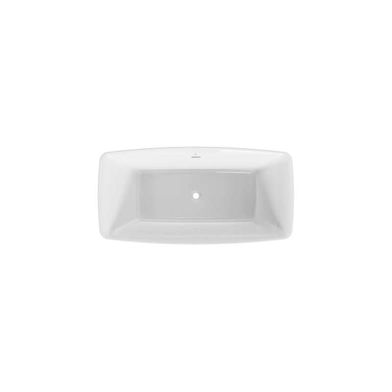 Equility® 67 In. X 33 In. Freestanding Bathtub