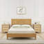 55.118cm W Manufactured Wood Bedside Table