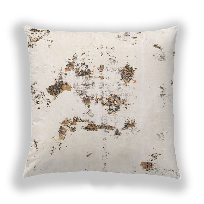Coussin Abstract 1246, Microsuède