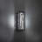 Steel LED Flush Mounted Sconce