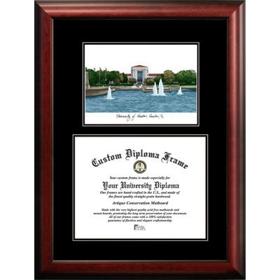 NCAA Houston Cougars Diplomate Diploma Frame
