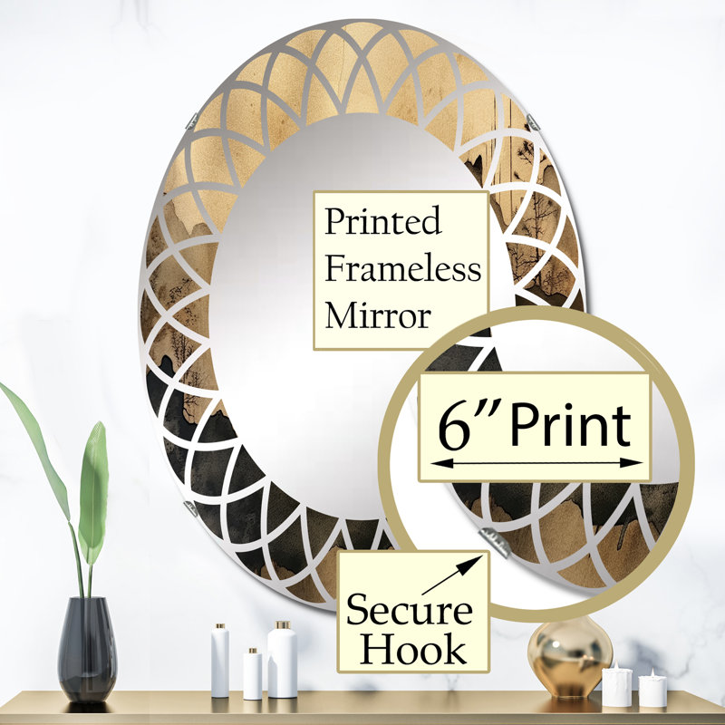 Miroir mural Podington, 36 po x 24 po