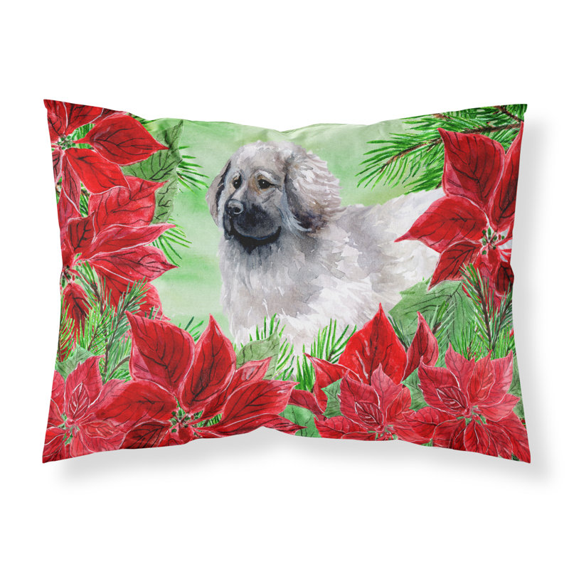 Taie d’oreiller poinsettas, Chien de garde de Moscou