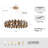 Friedhardt 12-Light Dimmable Drum Crystal Chandelier, Modern Luxury Lighting for Kitchen Island Dining Room-344674989