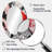 Red And Black Marble Whispers II - Large Oval Wall Mirror On Metal-1385366216