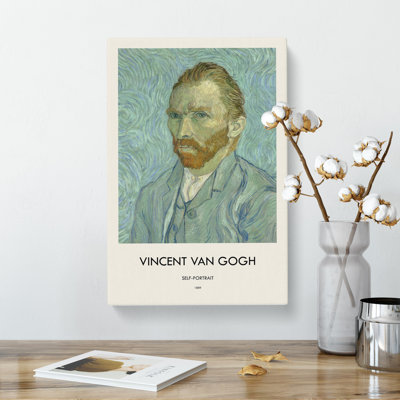 Self Portrait Vol.7 Print by Vincent Van Gogh - Wrapped Canvas