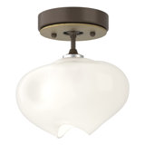 Ume Frosted Glass 1 - Light Semi Flush Mount
