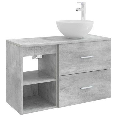Vanity & Mirror Set