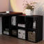 Bureau de direction en bois massif noir en forme de L-1041438498-1041438510