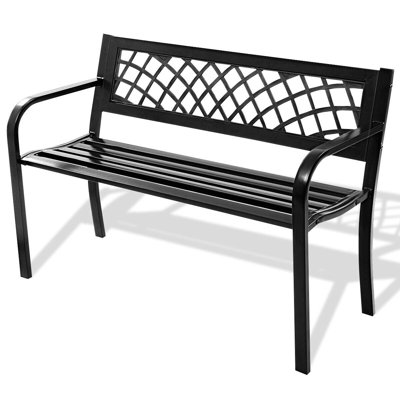 Anikia Steel Outdoor Bench