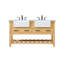 Ensemble de meuble-lavabo double 60 po Pelaghia-950408141