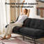 Petit canapé-lit pliant inclinable futon pour salon, appartement, bureau-1636395629