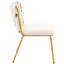 Chaise de salle d'attente avec structure en métal