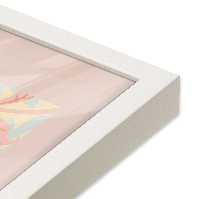 «Blush Jasmine» par William Morris, H 37 po x l 25 po, Blanc, Orange